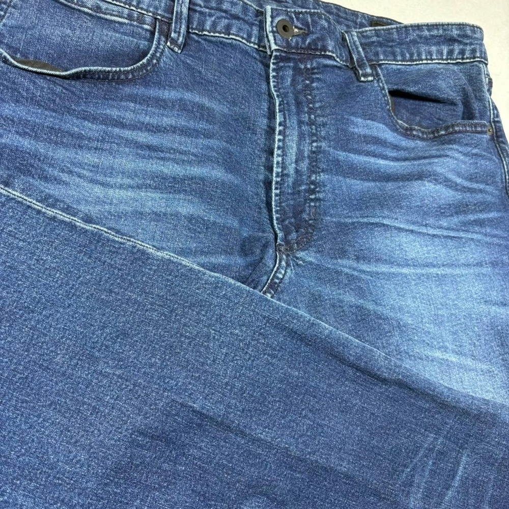 Bonobos Mens Straight Leg Denim Jeans Medium Wash Blue 38x30
